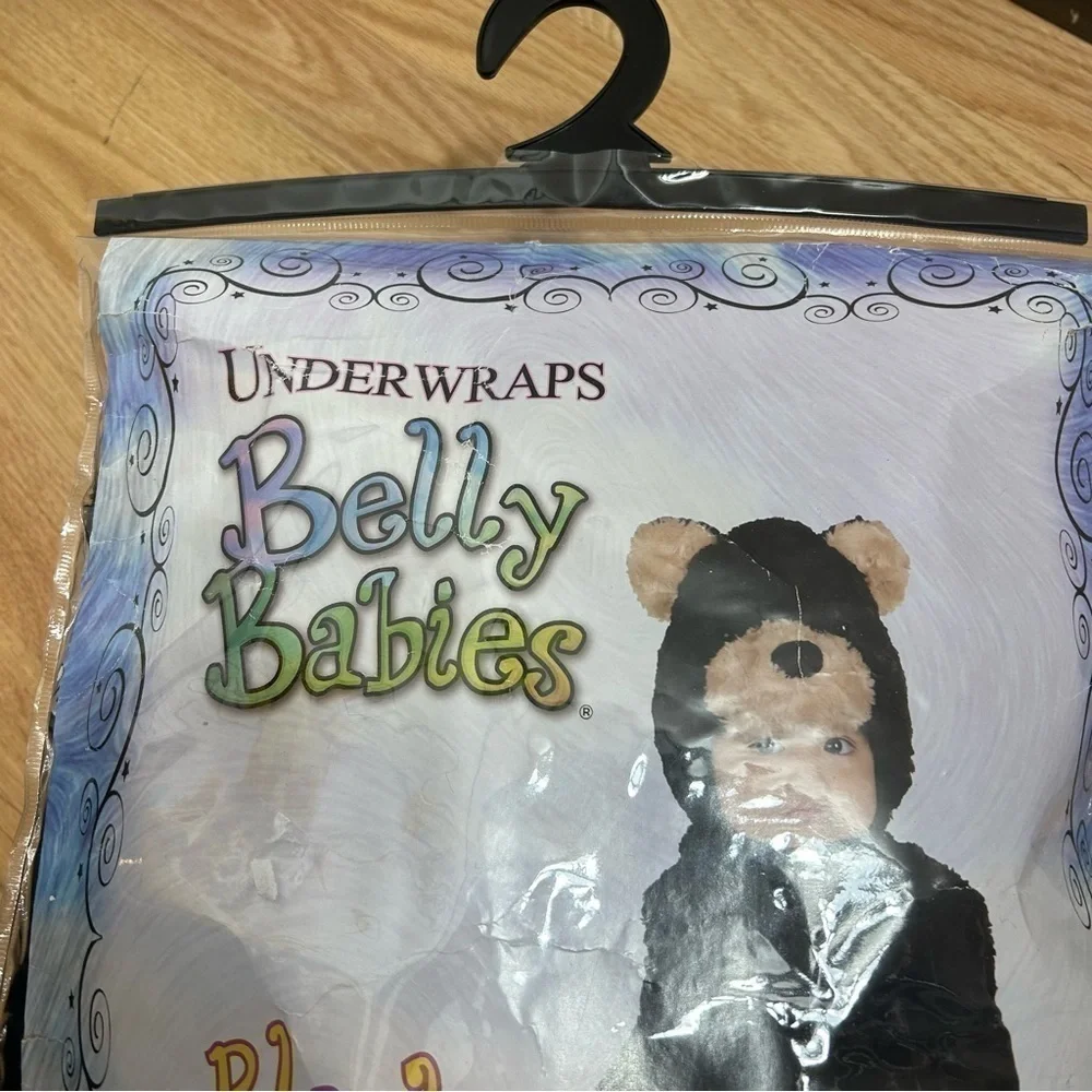 Underwraps Belly Babies Black Bear Kids Costume 18-24 mos Halloween